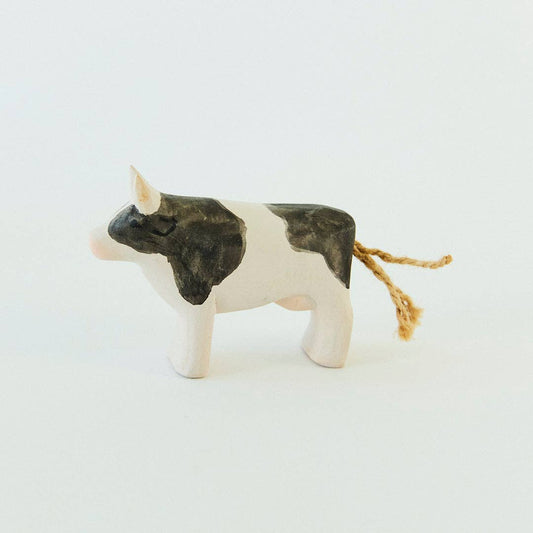 Wooden Painted Cow