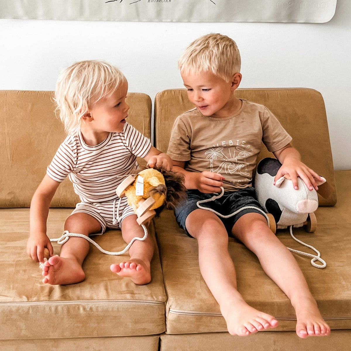 Leo Lion Pull-Along Toy