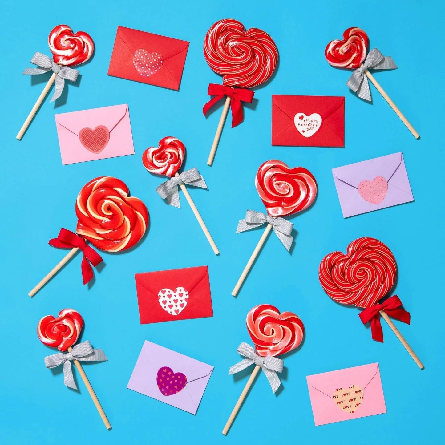 Handmade Heart-Shaped Lollipop