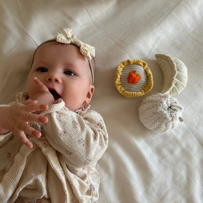 Dim Sum // Handheld Rattle for Baby