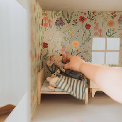 Modular Wooden Dollhouse / Modern dollhouse