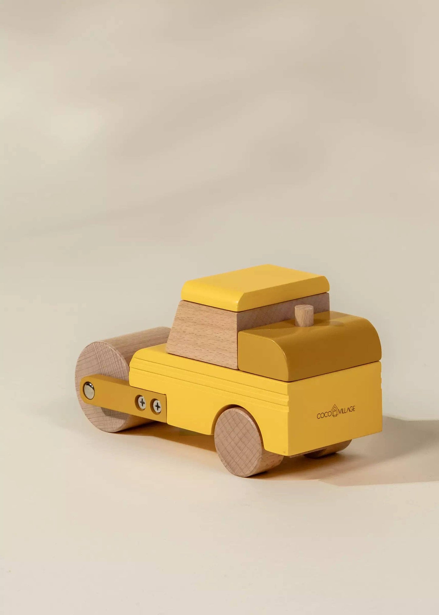 Wooden Construction Vehicle - Compactor