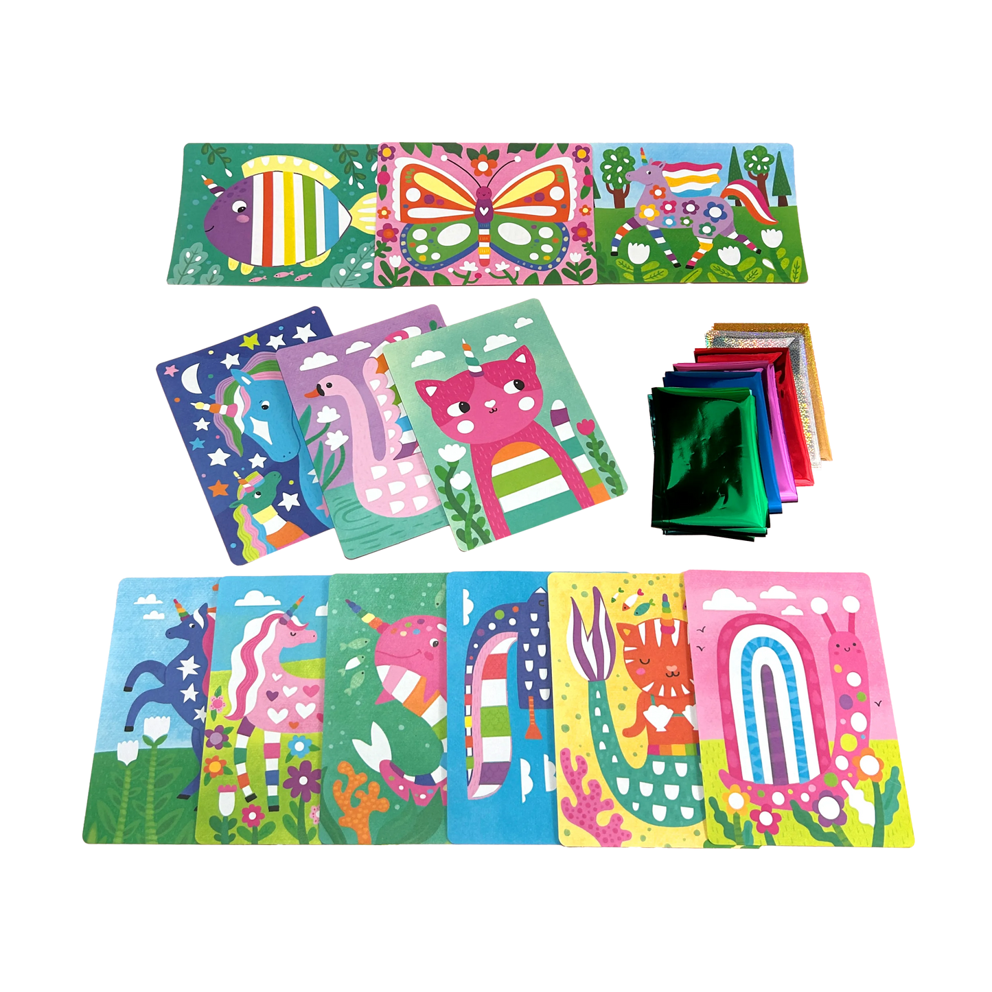 Foil-tastic: Foil Art & Coloring Fun (Whimsical)