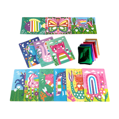 Foil-tastic: Foil Art & Coloring Fun (Whimsical)