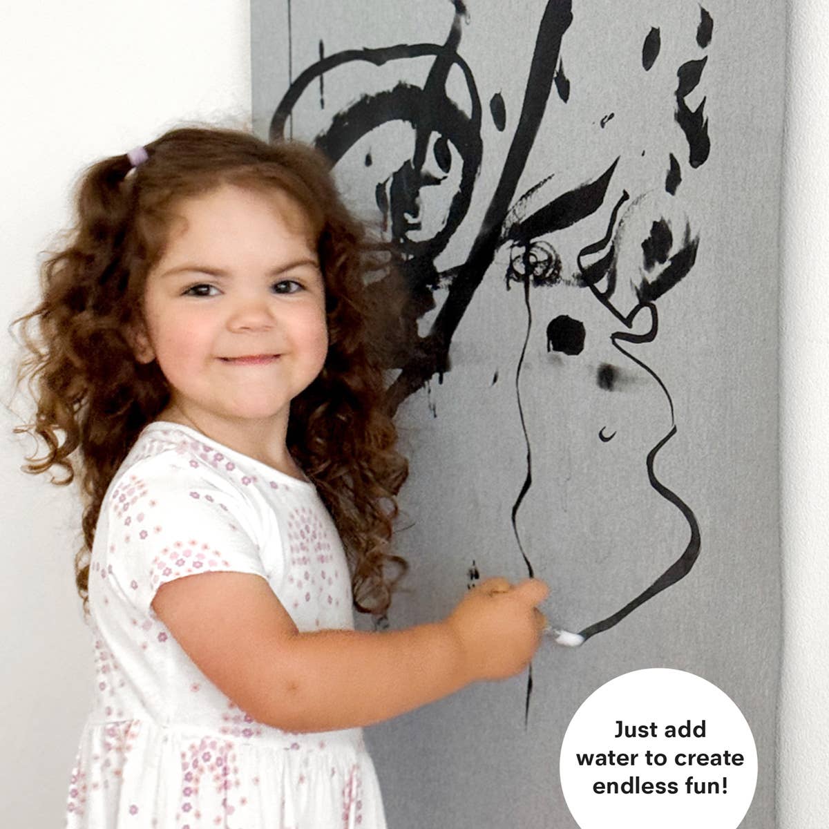 Magic Water Painting Poster