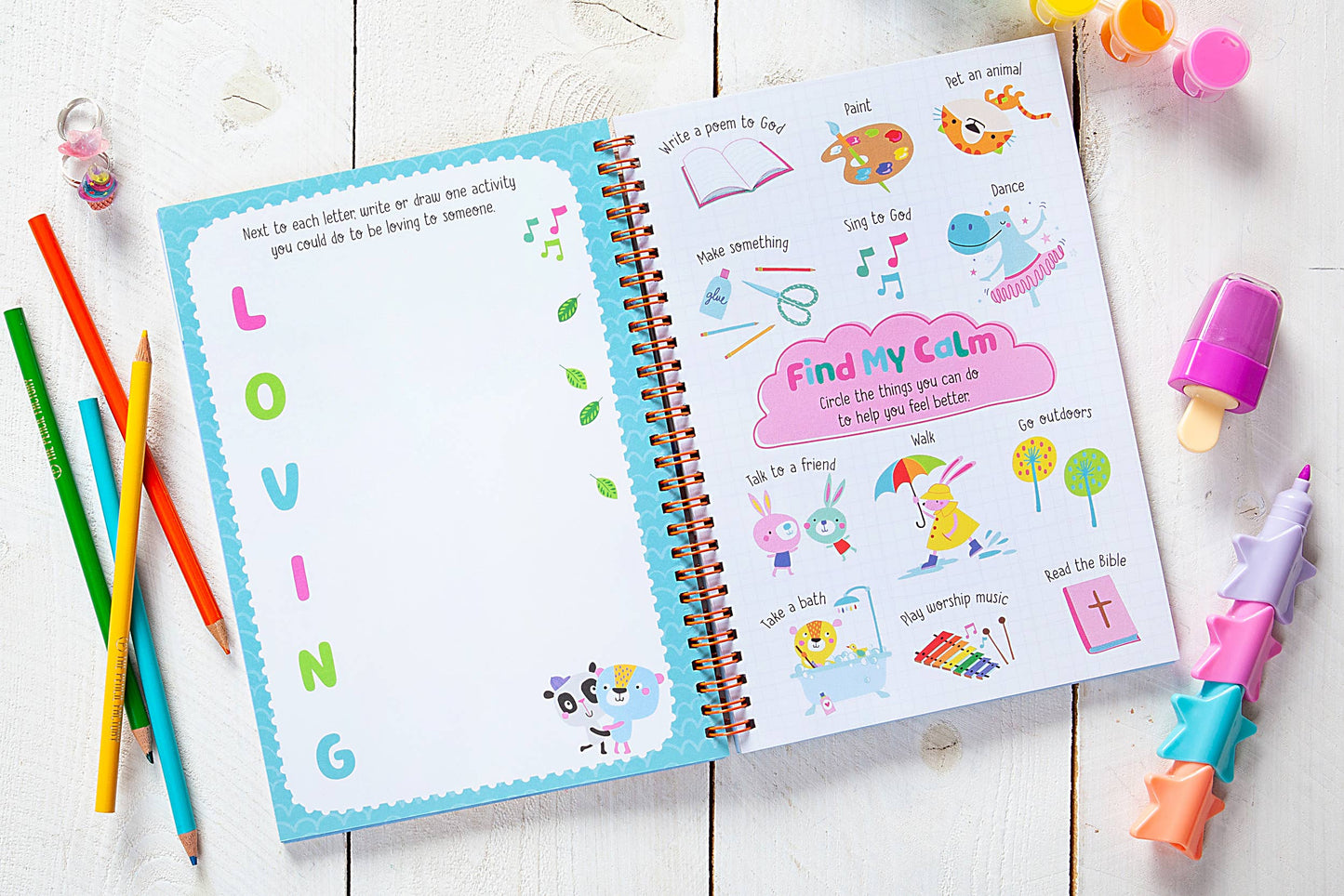 God Made Me (Kid's Journal, Back-to-School Gifts)
