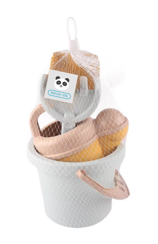 Wheat Straw Beach Bucket Set