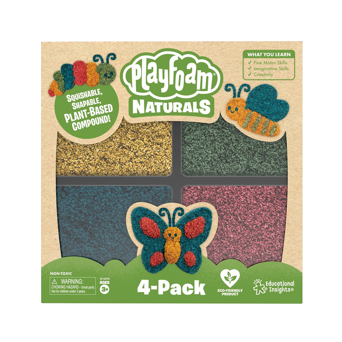 Playfoam® Naturals 4-Pack