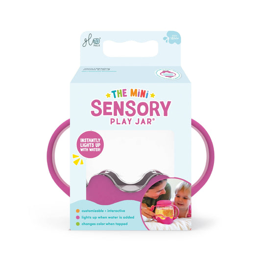 Glo Pals Mini Sensory Jar and Silicone Fun Filler Bundle