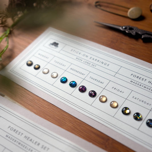 Forest Healer Stick-On Earring Set