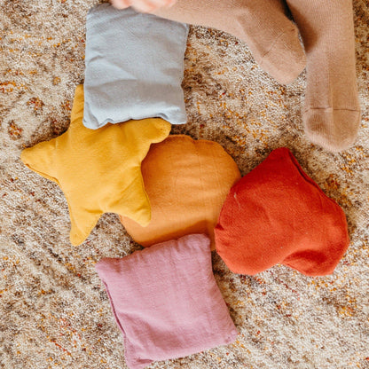 SHAPES BEANIES // Montessori toy