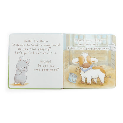 Who Says Peep Peep Board Book