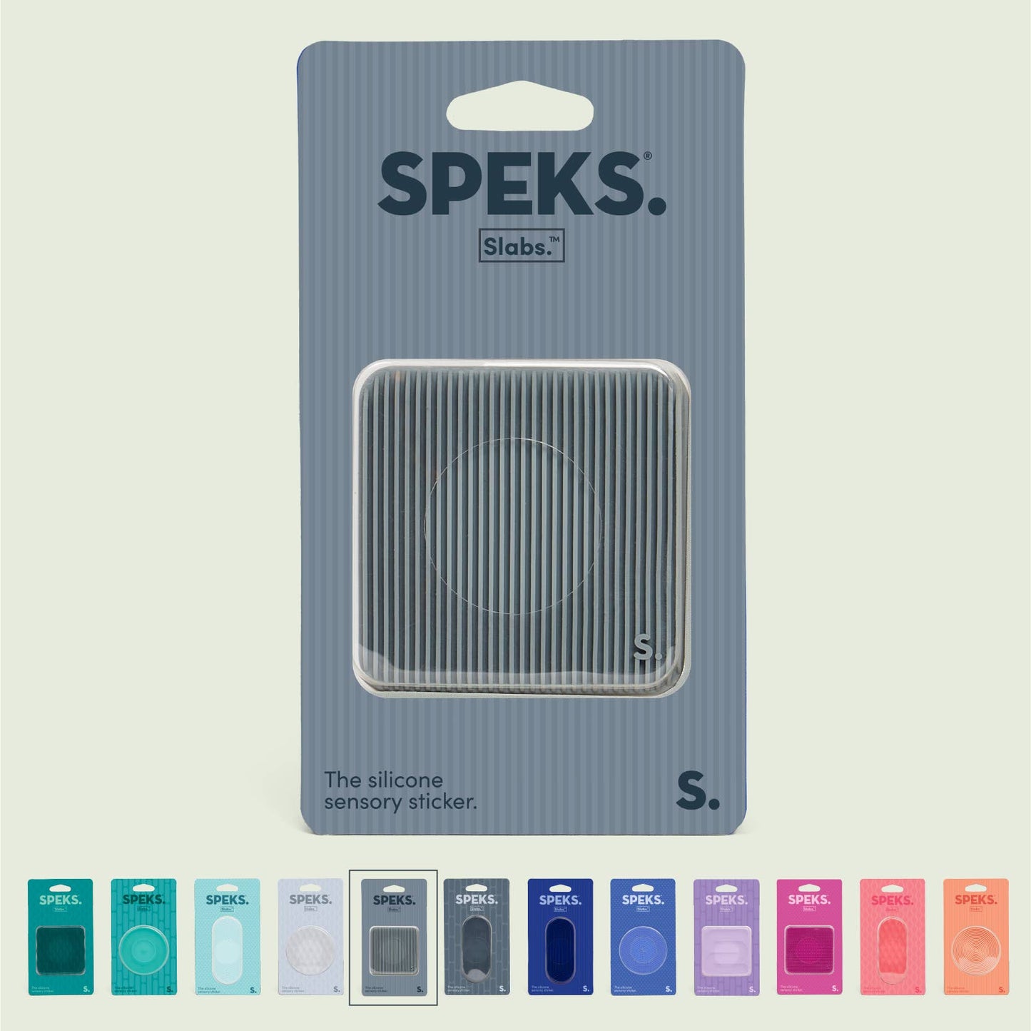 Slabs Silicone Sensory Sticker