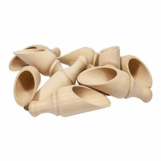 3-1/2" Wood Scoops