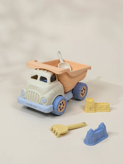 Wheat Straw Sand Toy Set Dump Truck & Accessories