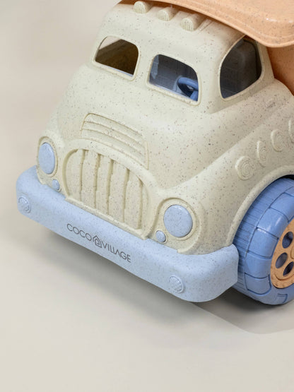 Wheat Straw Sand Toy Set Dump Truck & Accessories