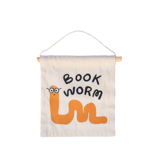 Book Worm Banner