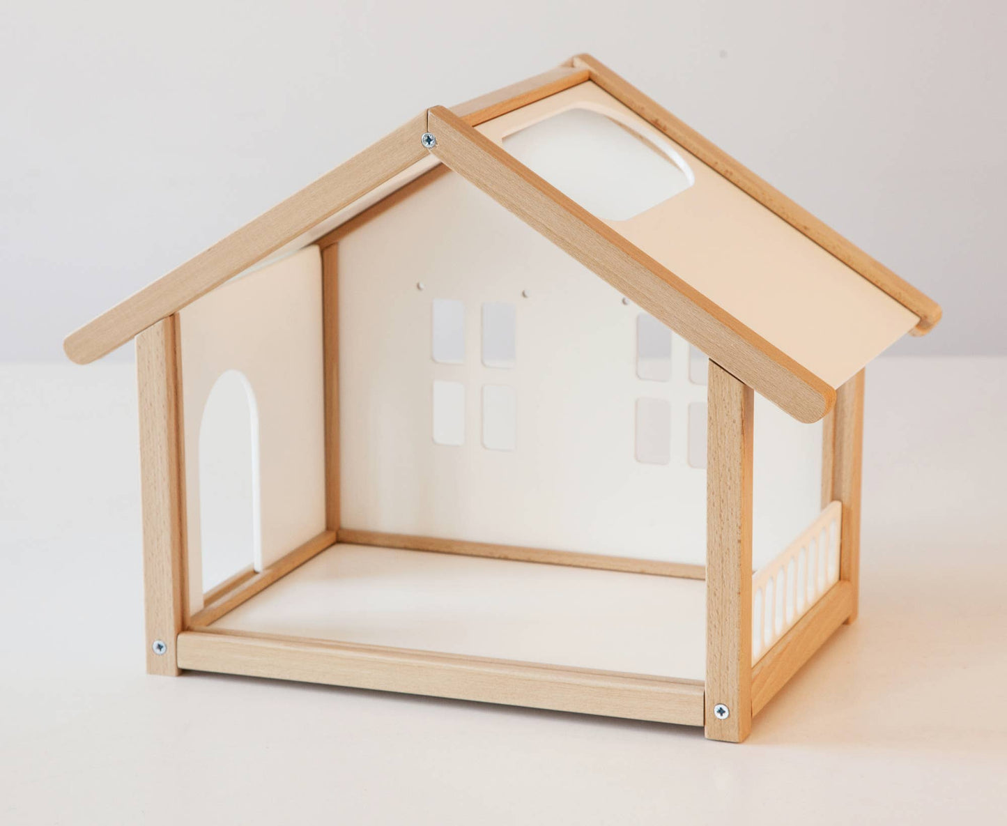 Small Wooden Dollhouse