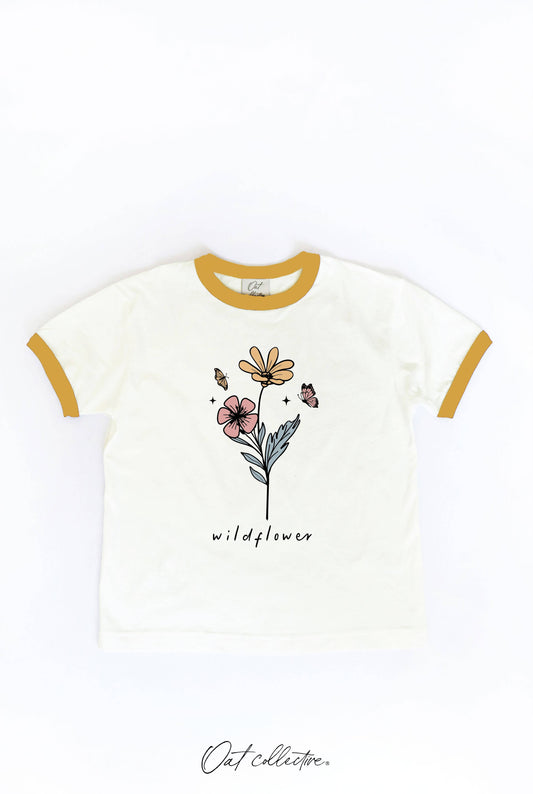 WILDFLOWER Youth Ringer Tee