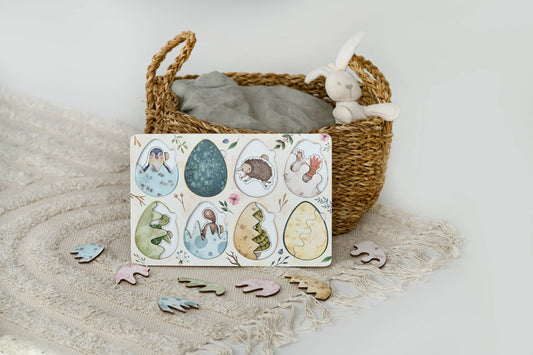 Crack the Egg Wooden Puzzle