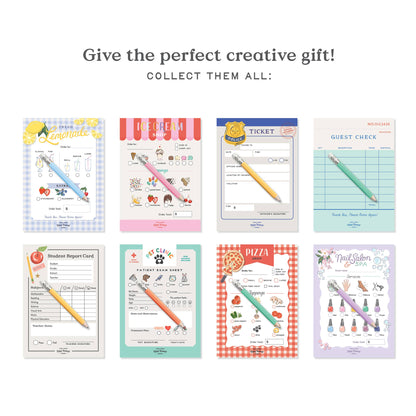Pretend Play Notepad - Report Card