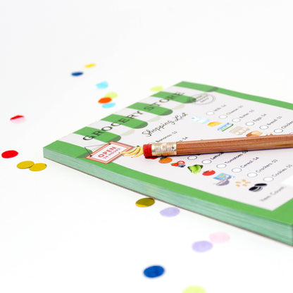 Pretend Play Notepad - Grocery Store