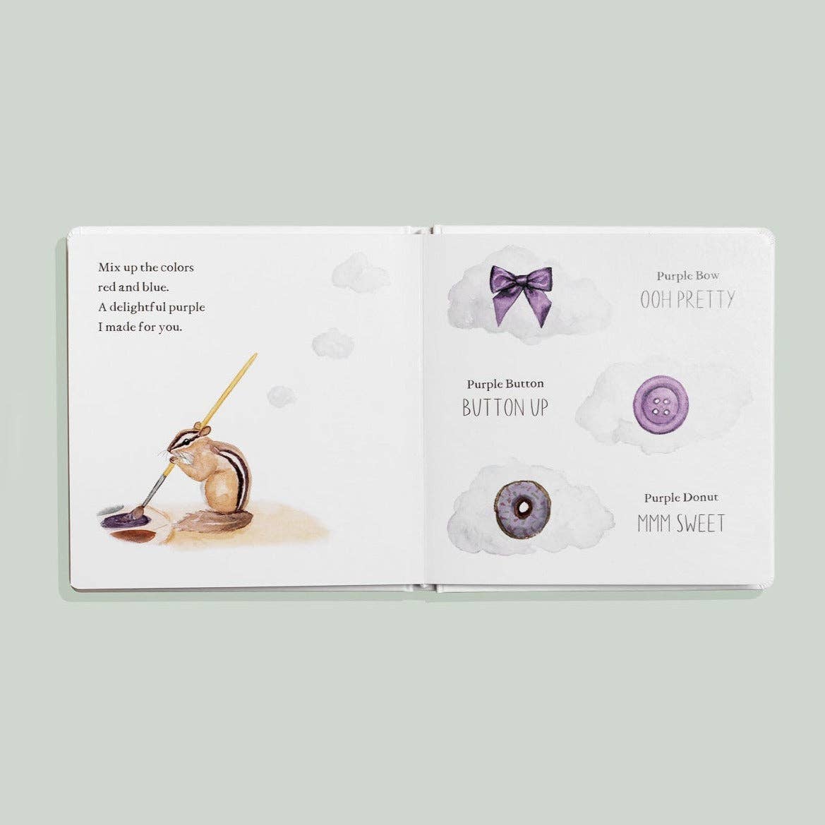 Wishy Washy: A Board Book of First Words and Colors (Easter)