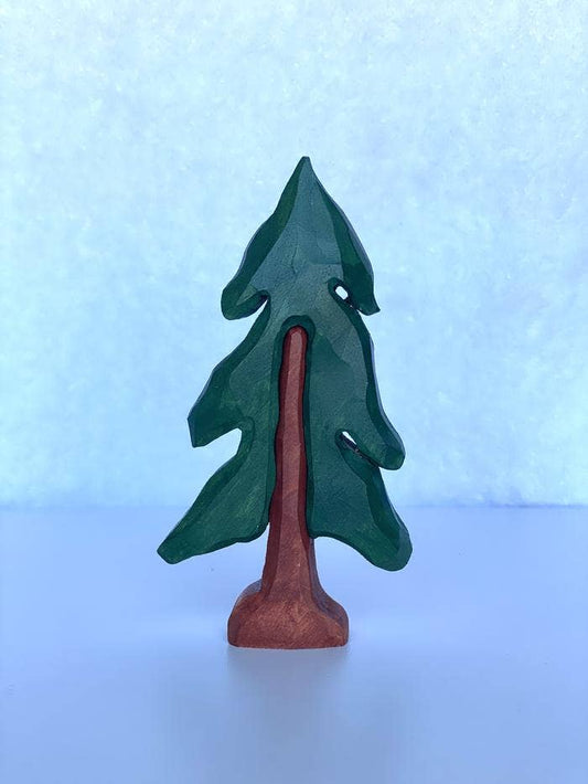 Wooden Fir Tree Small