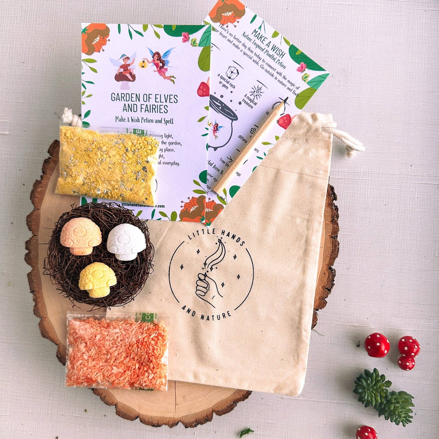 Garden of Elves and Fairies Potion Pouch - Mini Kit