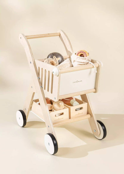 Wooden Shopping Cart