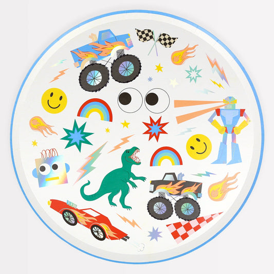 Toybox Icon Dinner Plates