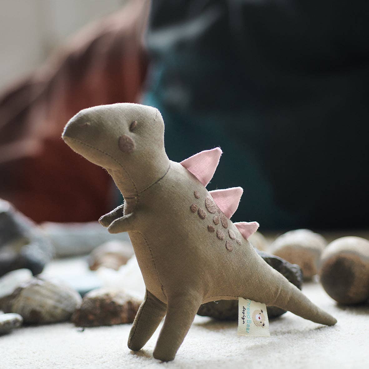 ThreadBear | T-Rex Linen Dinosaur Toy