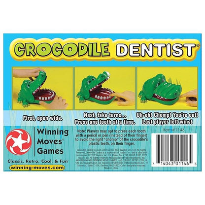 Classic Crocodile Dentist® Game, Mess-Free Fun Ages 4+