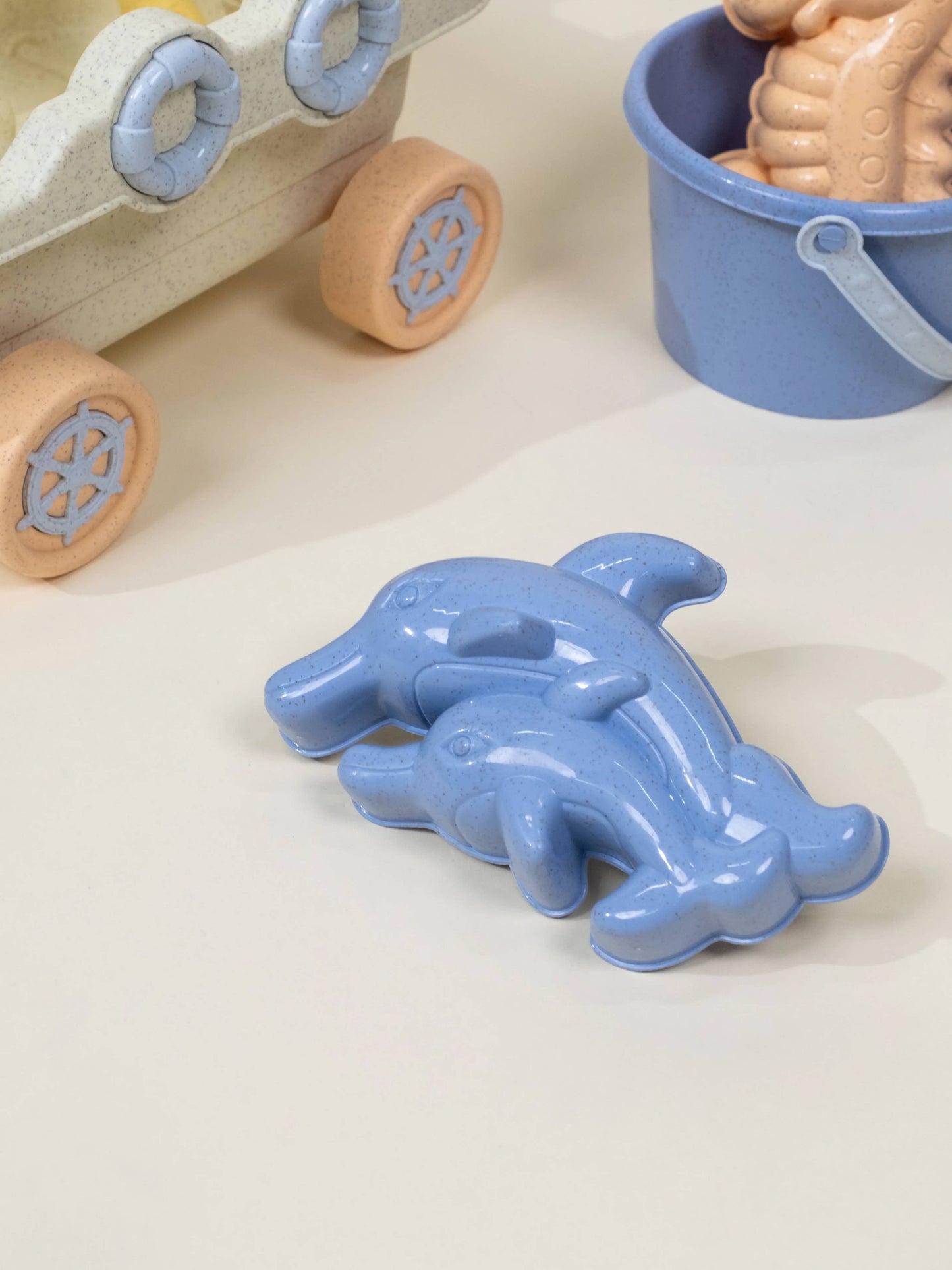 Wheat Straw Sand Toy Wagon & Accessories