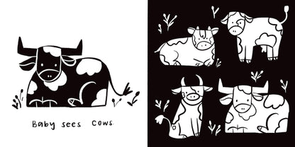 Baby Sees Farm Animals