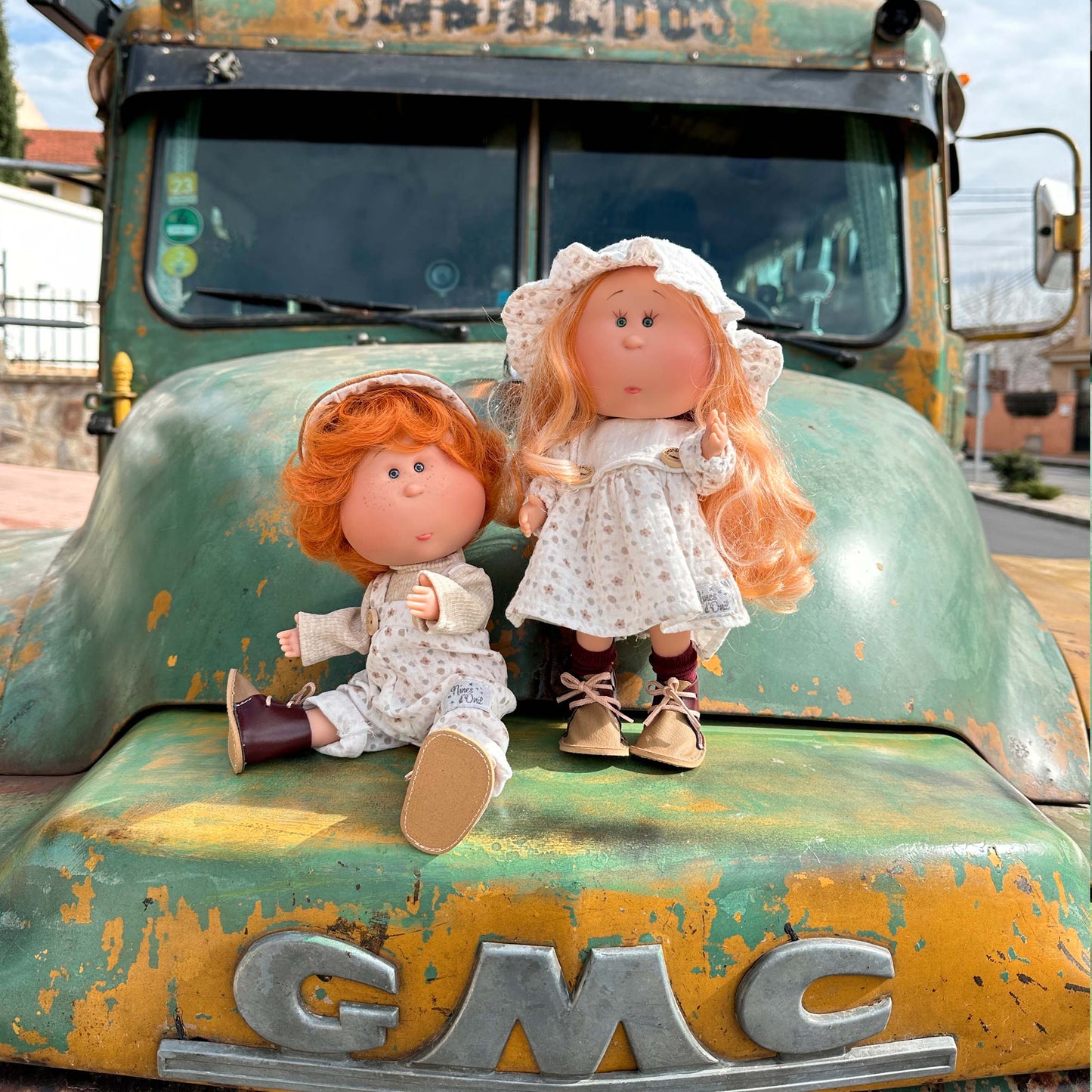 Mio Doll - Redhead with Overalls