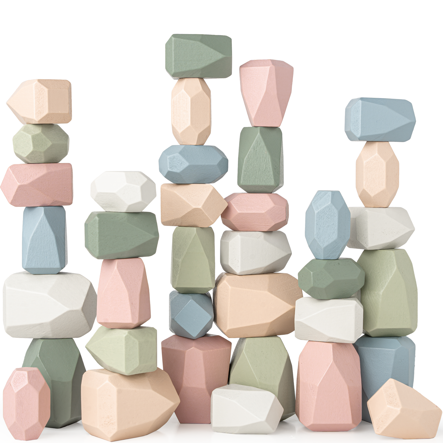 Stacking Blocks for Toddlers by Comfy Cubs