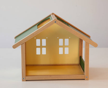 Small Wooden Dollhouse