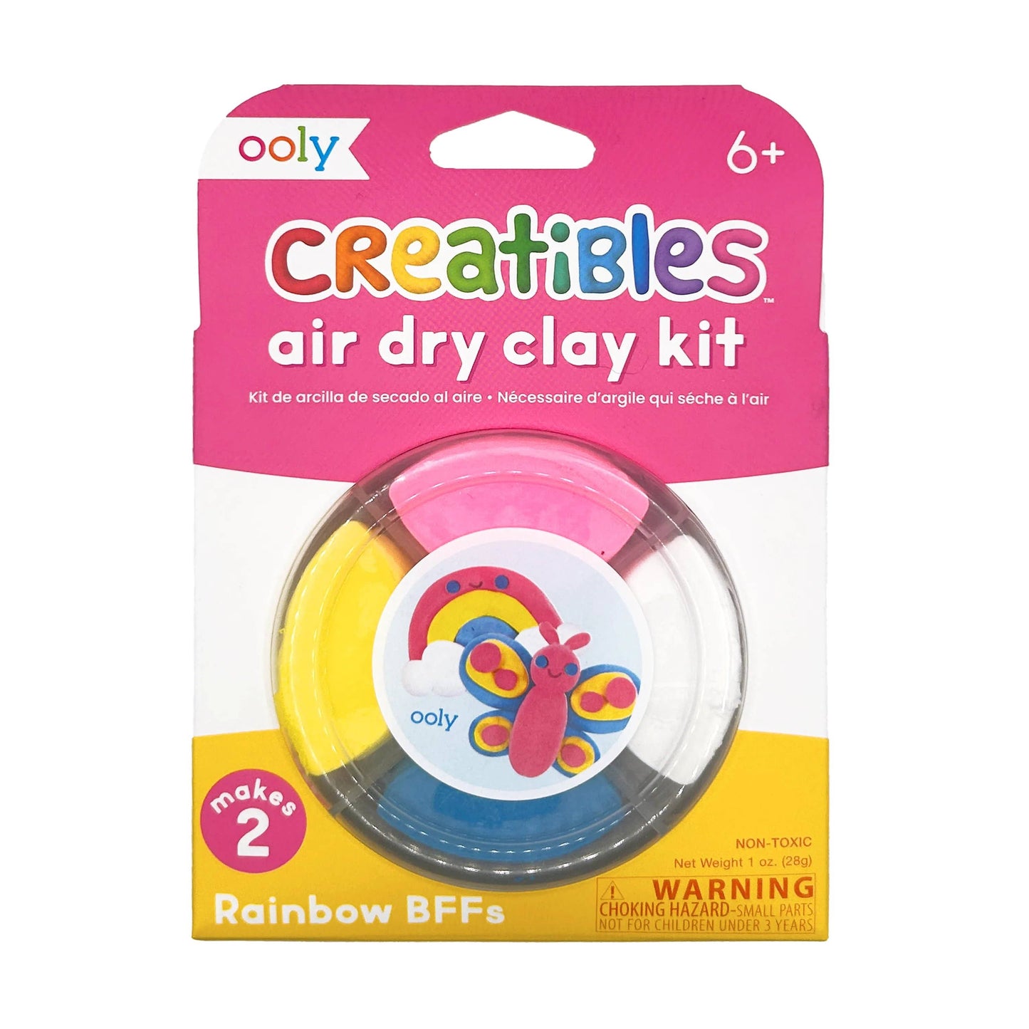Creatibles: Air Dry Clay Kit - Rainbow BFFs
