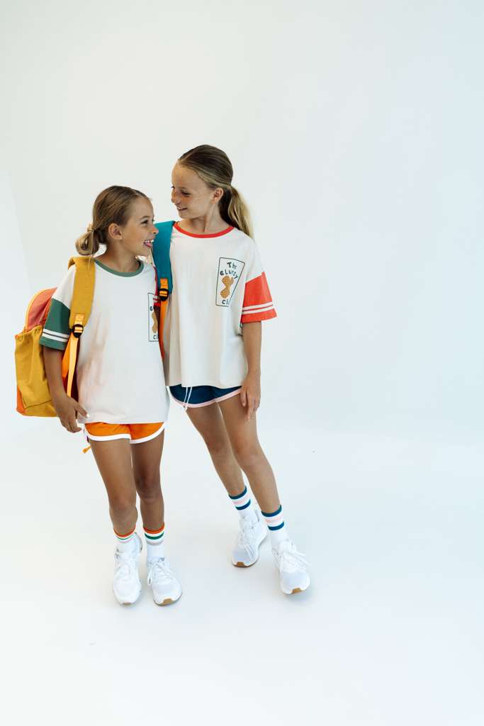 THE CLUMSY CLUB Oversized Kids Tee - Green