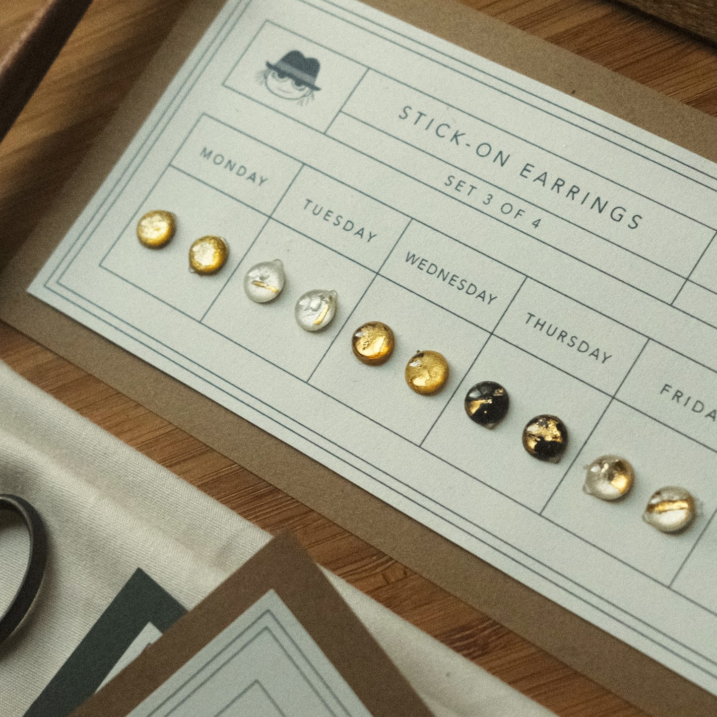 Dragon's Trove Stick-On Earring Set