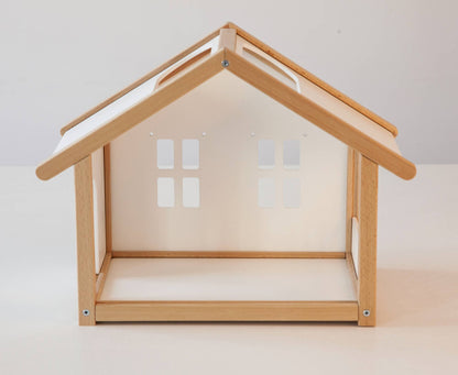 Small Wooden Dollhouse