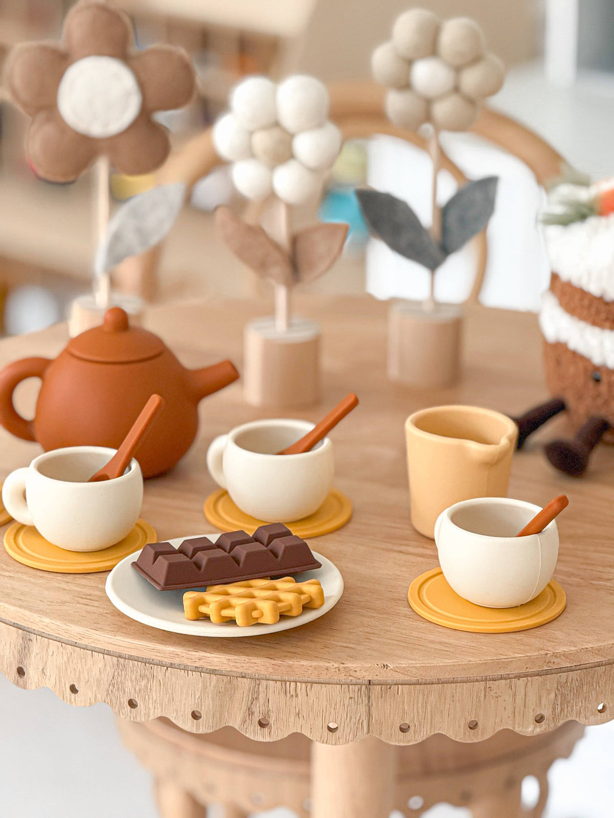 Silicone Tea Set