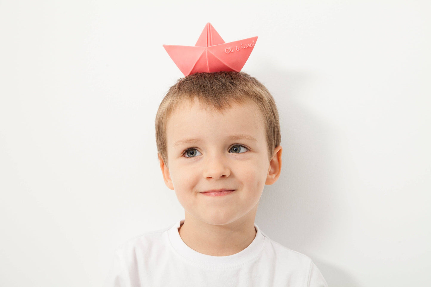 Origami Boat Pink