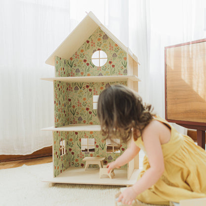 Modular Wooden Dollhouse / Modern dollhouse