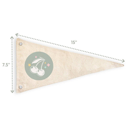 It's Cool To Be Kind Canvas Pennant Flag - Kids Decor