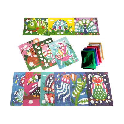 Foil-tastic: Foil Art & Coloring Fun (Awesome Animals)