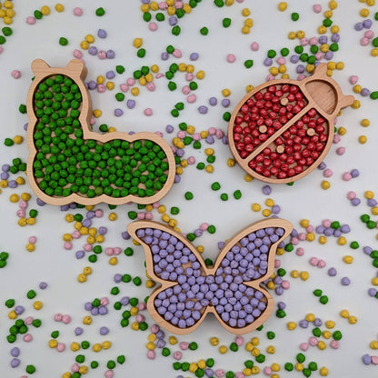 Mini Butterfly Sensory Play Tray