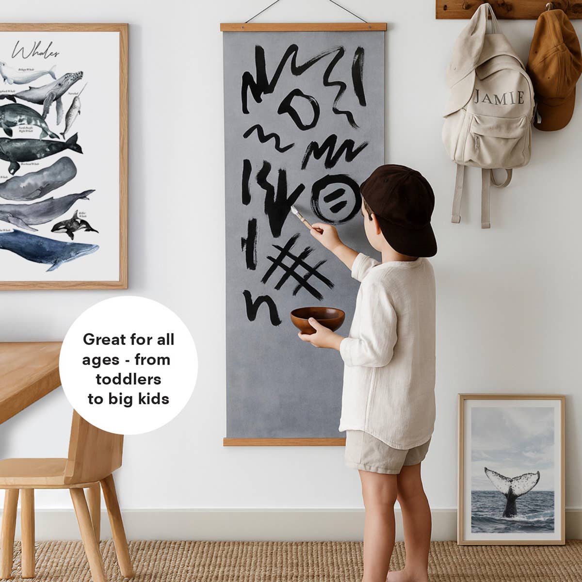 Magic Water Painting Poster