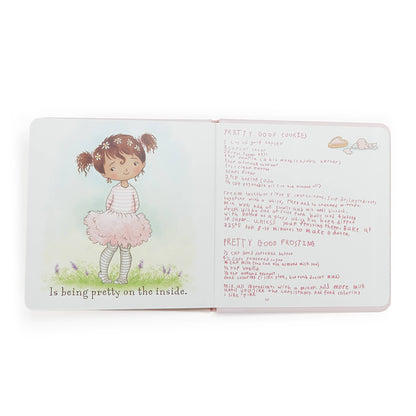 A Pretty Girl Board Book - (Brown Hair)